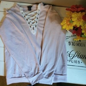 Rue21 Pink Long Sleeve Shirt